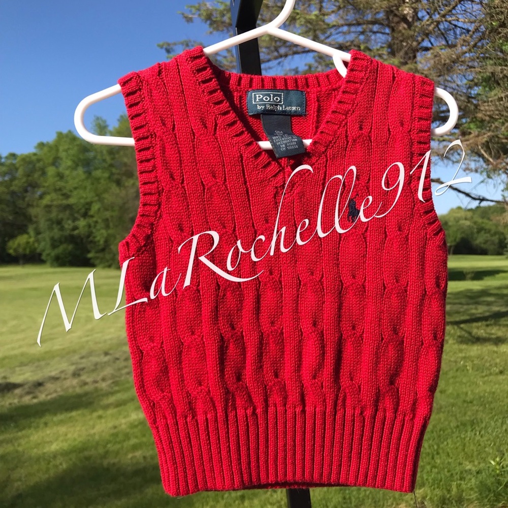 POLO by RALPH LAUREN knit sweater vest